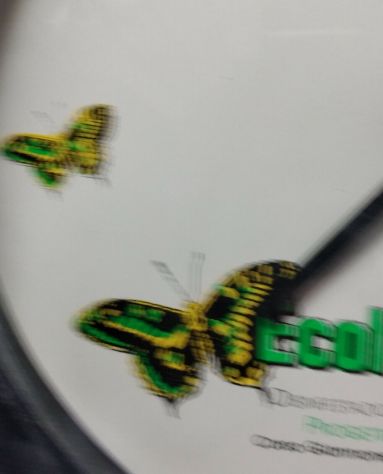 OROLOGIO DA PARETE PUBBLICITARIO EPOCA ANNI 90 - Foto 3