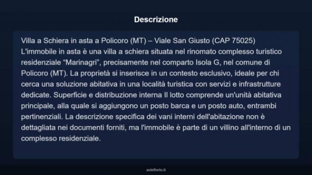 Immobile in asta di 120 m², box auto in vendita a Policoro - Foto 3