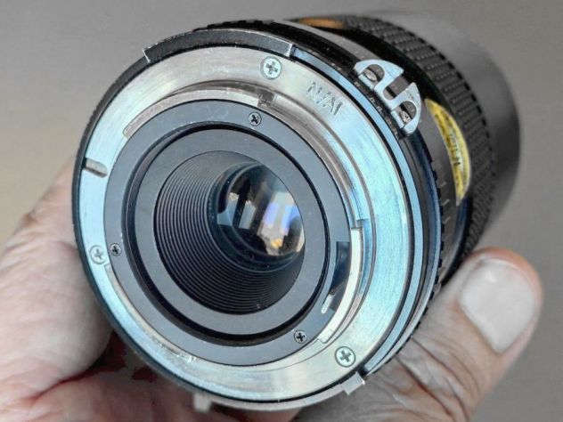 TELEOBIETTIVO MF 200mm compatto per NIKON F, AI, mirrorless (Tokina S F/3,8) - Foto 5