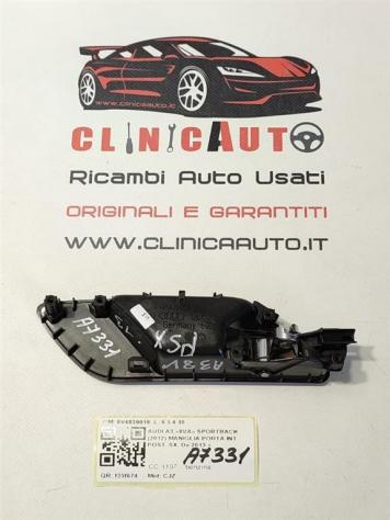 MANIGLIA INTERNA POSTERIORE SINISTRA AUDI A3 Sportback (8V4) 8V4839019 CJZ (1216) - Foto 2