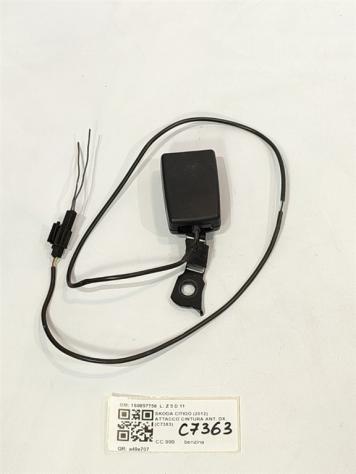 AGGANCIO CINTURA DI SICUREZZA ANT DX SKODA Citigo 1° Serie 1S0857756 (11) - Foto 2