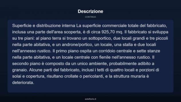 Immobile in asta di 925 m² con più di 5 locali in vendita a Oderzo - Foto 18
